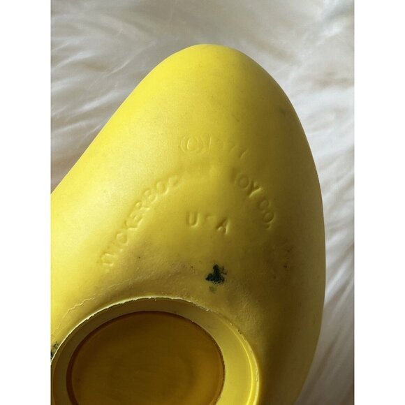 Vintage Knickerbocker Yellow Rubber Duck Duckie Ducky MADE IN THE USA - Picture 9 of 11